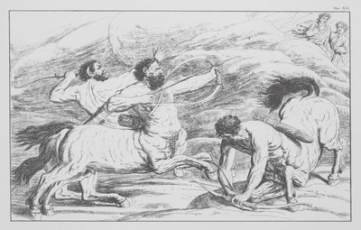 Dantes Göttliche Komödie, Inferno (Hölle), Platte XX von Bernhard Schuler