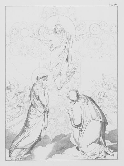 Dantes Göttliche Komödie, Paradiso (Himmel), Platte XV von Bernhard Schuler