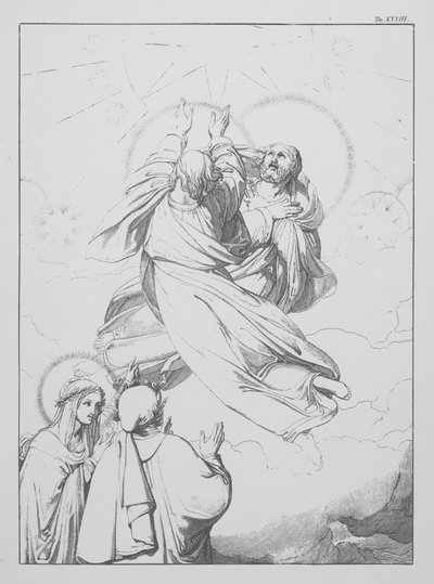 Dantes Göttliche Komödie, Paradiso (Himmel), Platte XXXIII von Bernhard Schuler