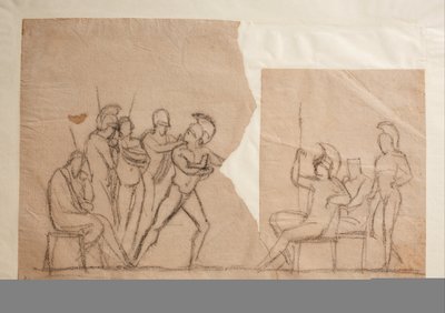 Agamemnons Kampf mit Achilles von Bertel Thorvaldsen