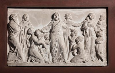 Christus segnet die Kinder von Bertel Thorvaldsen