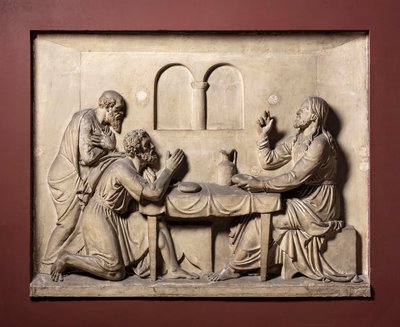 Christus in Emmaus von Bertel Thorvaldsen