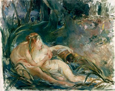 Apollo erscheint Latone, nach Boucher von Berthe Morisot
