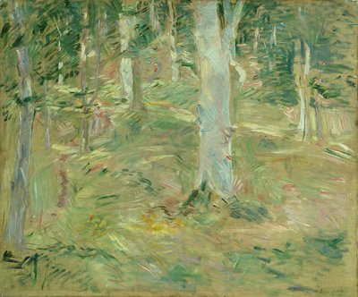 Wald von Compiègne von Berthe Morisot