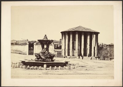 Tempel der Vesta - Rom von Bisson Frères