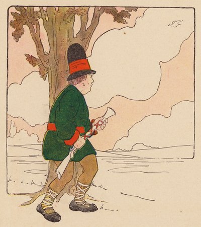 Kinderreim: Ein kleiner Mann von Blanche Fisher Wright