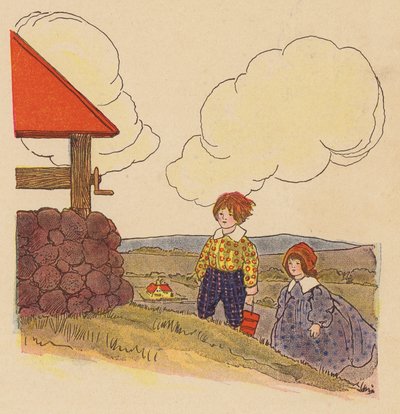 Kinderreim: Jack und Jill von Blanche Fisher Wright