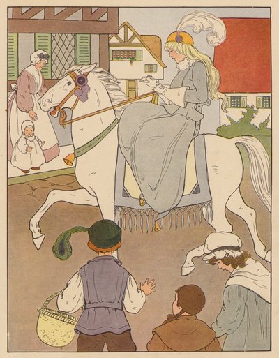Kinderreim: Reite ein Steckenpferd nach Banbury Cross von Blanche Fisher Wright