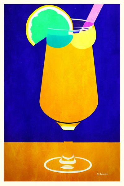 Lebendiger Sommer Cocktail von Bo Anderson