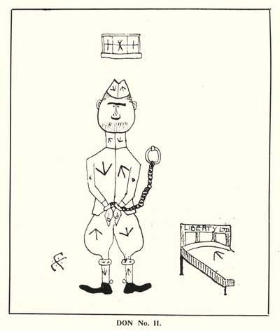 Oxford Quips: Don Nr. II (Lithografie) von Bohun Lynch