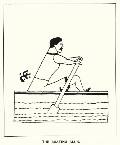 Oxford Quips: Das Ruder-Blau von Bohun Lynch