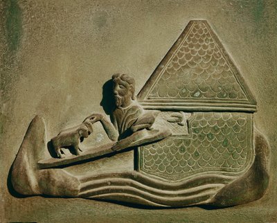 Tiere betreten die Arche von Bonanno Pisano