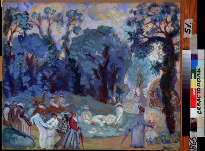 Alupka von Boris Dmitrievich Grigoriev