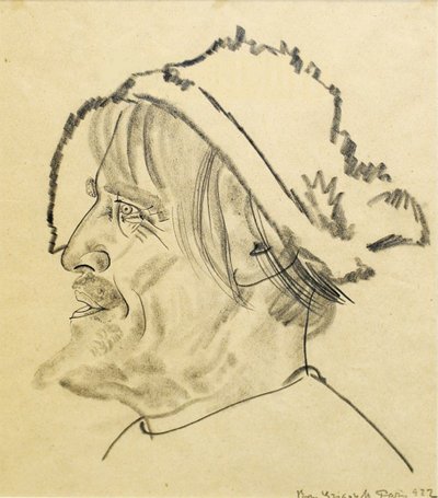 Konstantin Stanislavsky als Satin im Stück Die Niederungen von M. Gorki, 1922 von Boris Dmitrievich Grigoriev