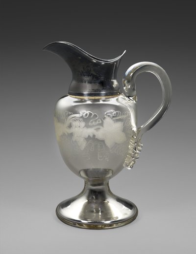Krug, ca. 1865-1871 von Boston Silver Glass Company