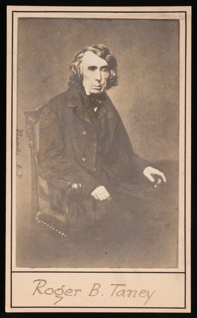Porträt von Roger Brooke Taney 1777-1864, vor 1864 von Brady