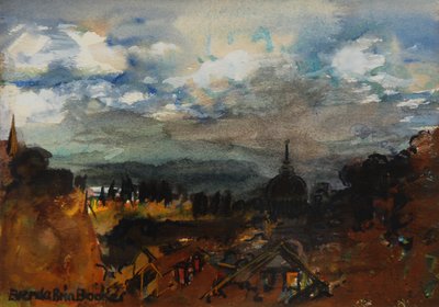 St Pauls von Hampstead Heath von Brenda Brin Booker