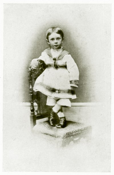 Aubrey Beardsley, 2 Jahre und 3 Monate alt von British Photographer