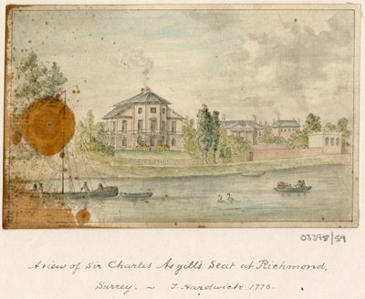 Eine Reihe von Skizzen, Ansichten in Großbritannien, dem Kontinent und Amerika 1772-1778 von British School