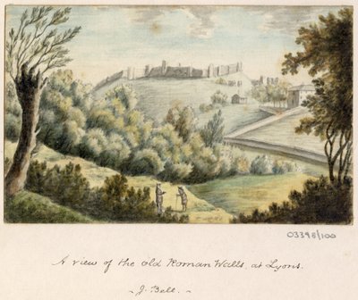 Eine Serie von Skizzen, Ansichten in Großbritannien, dem Kontinent und Amerika 1772-1778 (Aquarell) von British School