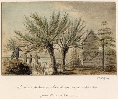 Eine Serie von Skizzen, Ansichten in Großbritannien, dem Kontinent und Amerika 1772-1778 (Aquarell) von British School