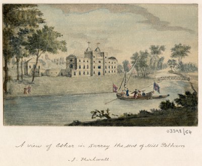Eine Serie von Skizzen, Ansichten in Großbritannien, dem Kontinent und Amerika 1772-1778 (Aquarell) von British School