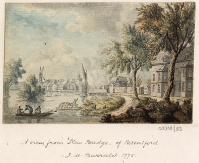 Eine Serie von Skizzen, Ansichten in Großbritannien, dem Kontinent und Amerika 1772-1778 (Aquarell) von British School