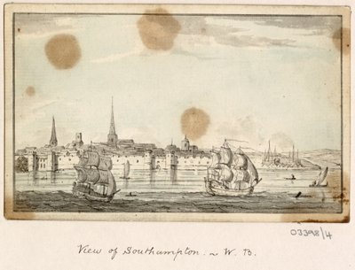 Eine Reihe von Skizzen, Ansichten in Großbritannien, dem Kontinent und Amerika 1772-1778 von British School