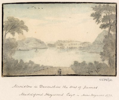 Eine Reihe von Skizzen, Ansichten in Großbritannien, dem Kontinent und Amerika 1772-1778 von British School