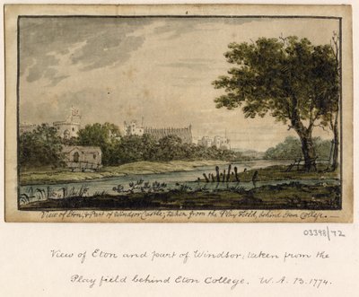 Eine Serie von Skizzen, Ansichten in Großbritannien, dem Kontinent und Amerika 1772-1778 von British School