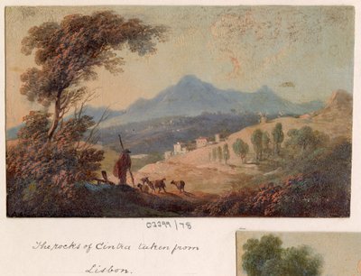 Eine Serie von Skizzen, Ansichten in Großbritannien, dem Kontinent und Amerika 1772-1778 von British School