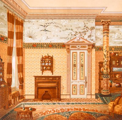 Design für ein ästhetisches Interieur, aus 