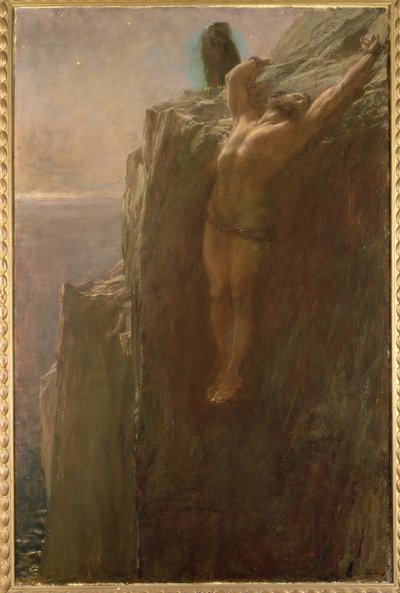 Prometheus gefesselt, 1889 von Briton Riviere