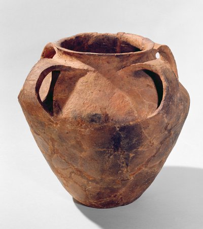 Armorikanischer bikonischer Krug mit vier Henkeln von Bronze Age
