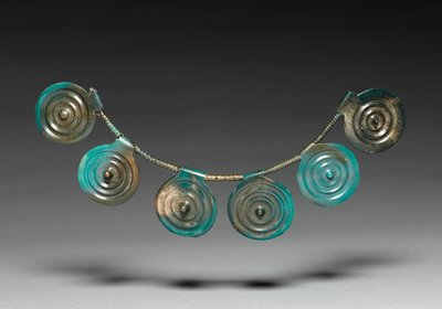 Elemente einer Halskette, ca. 1400-1300 v. Chr. von Bronze Age