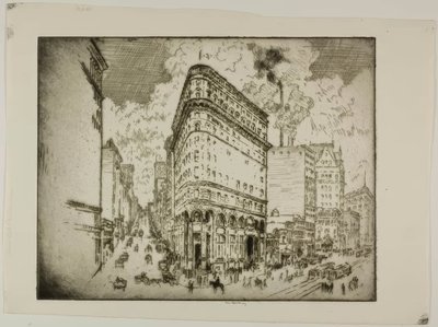 San Francisco - Berittener Polizist von Bror Julius Olsson Nordfeldt