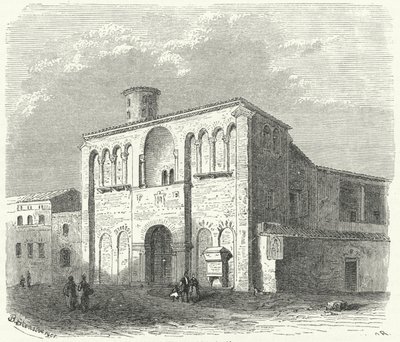 Der Palast von Theoderich dem Großen in Ravenna von Bruno Heinrich Strassberger