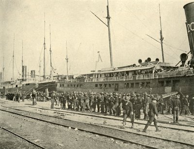 13. Infanterie nach der Übung, Spanisch-Amerikanischer Krieg, Juni 1898, 1899 von Burr McIntosh