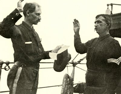 Leutnant Lewis meldet Thomas Dixon erneut an, Spanisch-Amerikanischer Krieg, 19. Juni 1898, 1899 von Burr McIntosh