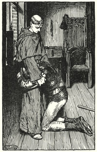 Illustration für The Cloister and The Hearth von Charles Reade von Byam (after) Shaw
