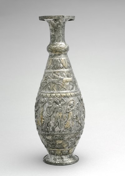 Krug (Kanne) mit Szenen von Wild, Meeresfrüchten und Wein, späte 300er Jahre von Byzantine