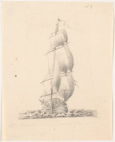 Marineschiff von C.A. Lorentzen