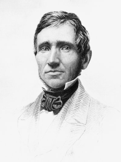 Porträt von Charles Goodyear (1800-1860), amerikanischer Autodidakt und Erfinder des vulkanisierten Gummis, Gravur von J.B. and Brown J. Rowbotham