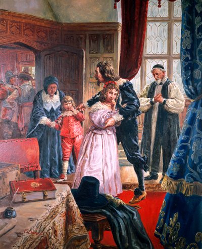 Karl I. - Der Märtyrerkönig verabschiedet sich von seinen Kindern von C.L. Doughty