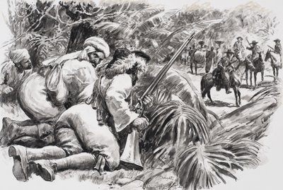 Bewaffnete im Dschungel von C.L. Doughty