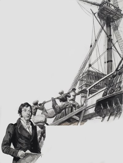Raffles verlässt Singapur von C.L. Doughty