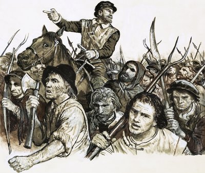 Robert Kett führt einen Bauernaufstand an von C.L. Doughty