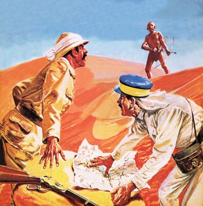 Suche nach einer verlorenen Stadt – die Suche nach der verlorenen Stadt Kalahari von C.L. Doughty