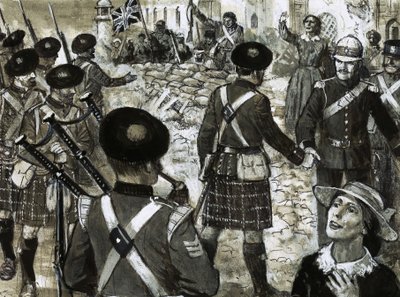 Unidentifiziertes Highlander-Regiment von C.L. Doughty