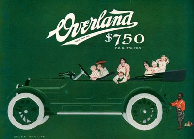 Willys-Overland Magazinwerbung von C. Coles Phillips